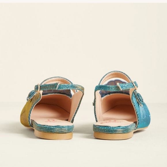 NWT Modcloth Novelty sparkling seaside Flats - Picture 7 of 9